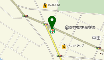 セブンイレブン 白河結城店の地図画像