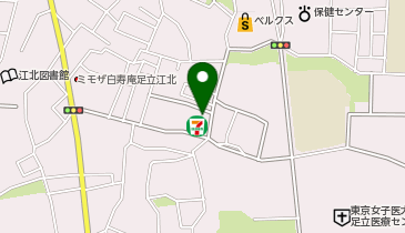 セブンイレブン 足立江北3丁目店の地図画像