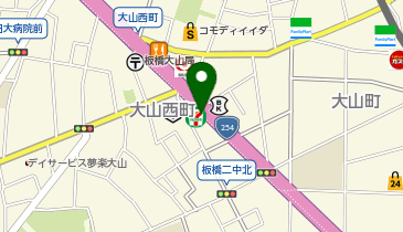 セブンイレブン 板橋大山西町店の地図画像