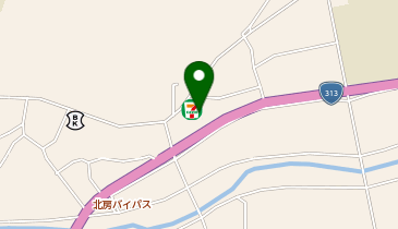 セブンイレブン 北房上水田店の地図画像