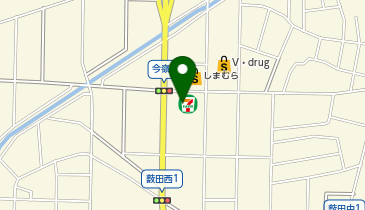 セブンイレブン 岐阜今嶺3丁目店の地図画像