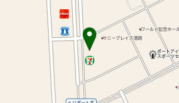 セブンイレブン 神戸港島中町5丁目店の地図画像