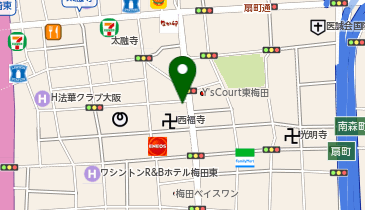 セブンイレブン 大阪兎我野町店の地図画像