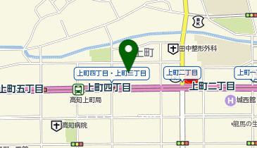 セブンイレブン 高知上町3丁目店の地図画像