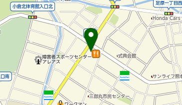 セブンイレブン 小倉熊本1丁目店の地図画像