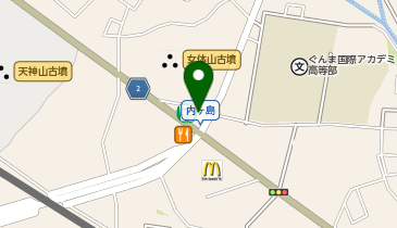 セブンイレブン 太田市内ケ島店の地図画像