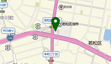 セブンイレブン 若松区役所前店の地図画像