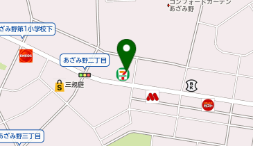 セブンイレブン 横浜あざみ野店の地図画像