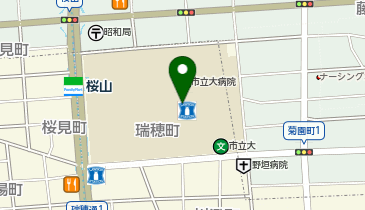 セブンイレブン KOYO名古屋市立大学病院店の地図画像