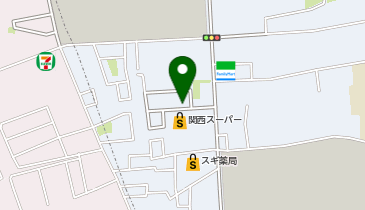 セブン銀行 関西スーパー 久代店 共同出張所の地図画像