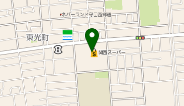 セブン銀行 関西スーパー 西郷店 共同出張所の地図画像