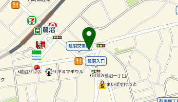 セブンイレブン 川崎鷺沼店の地図画像