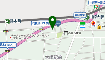 セブンイレブン 川崎大師駅前2丁目店の地図画像