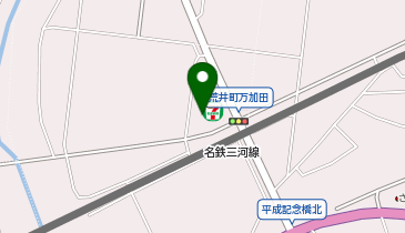 セブンイレブン 豊田市荒井町店の地図画像