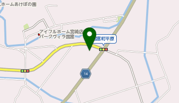 セブンイレブン 国富平原店の地図画像