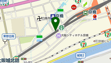セブンイレブン 京阪京橋店の地図画像