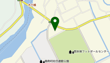 セブンイレブン 嘉島下六嘉店の地図画像