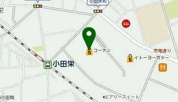 セブン銀行 ロピア小田栄店 共同出張所の地図画像