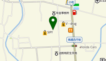 セブン銀行 シピィ 共同出張所の地図画像