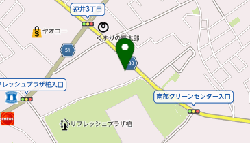 セブンイレブン 柏南増尾1丁目店の地図画像