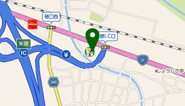 セブンイレブン 米原インター店の地図画像