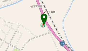 セブンイレブン 小国町町原店の地図画像