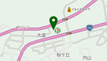 セブンイレブン 女川バイパス店の地図画像