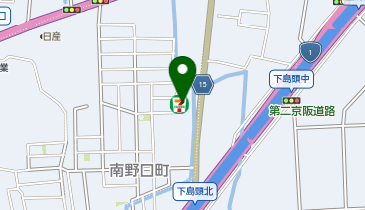 セブンイレブン 門真南野口町店の地図画像
