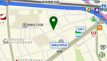 セブンイレブン 大阪大開1丁目店の地図画像