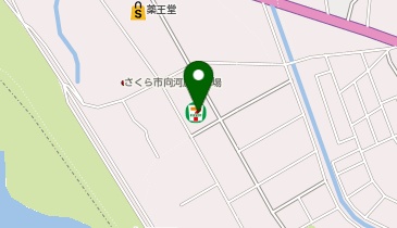 セブンイレブン さくら草川店の地図画像