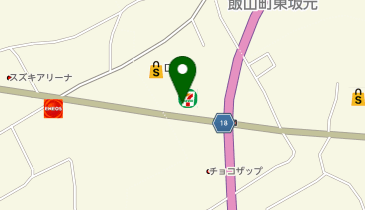 セブンイレブン 丸亀飯山町川原店の地図画像