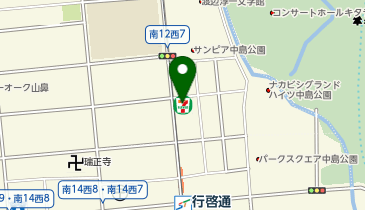 セブンイレブン 札幌山鼻店の地図画像