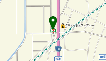 セブンイレブン 平塚大神店の地図画像