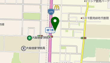 セブンイレブン 内環鶴見緑店の地図画像