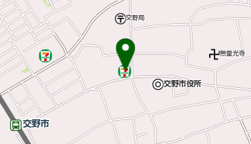 セブンイレブン 交野市役所前店の地図画像