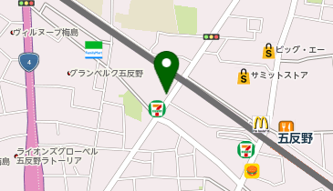 セブンイレブン 足立4丁目店の地図画像
