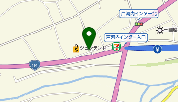 セブンイレブン 広島戸河内インター店の地図画像