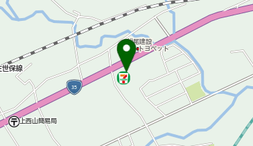 セブンイレブン 武雄上西山店の地図画像