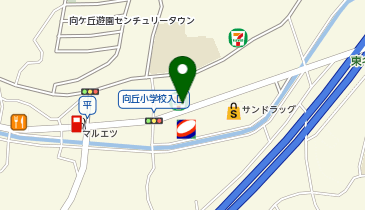 セブンイレブン 川崎向丘出張所前店の地図画像