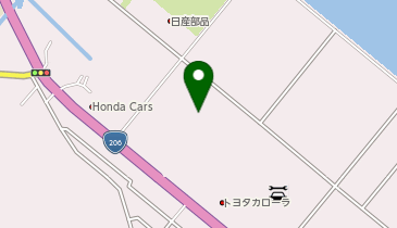 セブン銀行 スーパーセンタートライアル時津店 共同出張所の地図画像