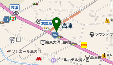 キッチンオリジン 高津店の地図画像