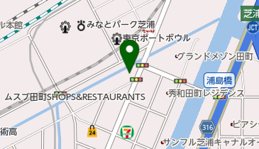 キッチンオリジン 芝浦店の地図画像