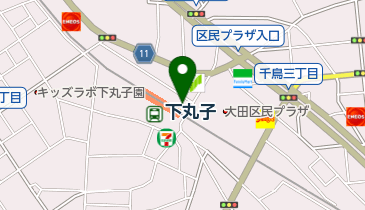 キッチンオリジン 下丸子店の地図画像