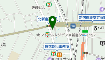 キッチンオリジン 西新宿店の地図画像