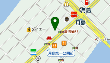 キッチンオリジン 月島店の地図画像