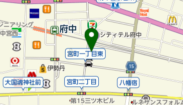 キッチンオリジン 府中東口店の地図画像