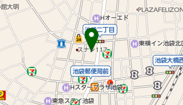 キッチンオリジン 池袋店の地図画像