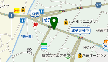 キッチンオリジン 成子坂店の地図画像