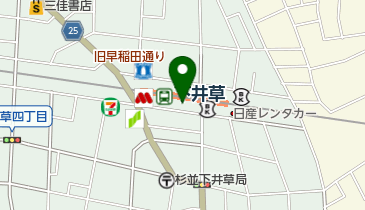 キッチンオリジン 下井草店の地図画像