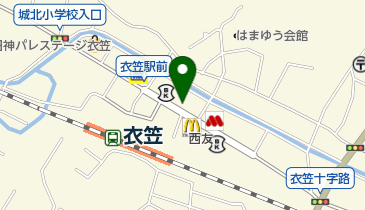 キッチンオリジン 衣笠店の地図画像